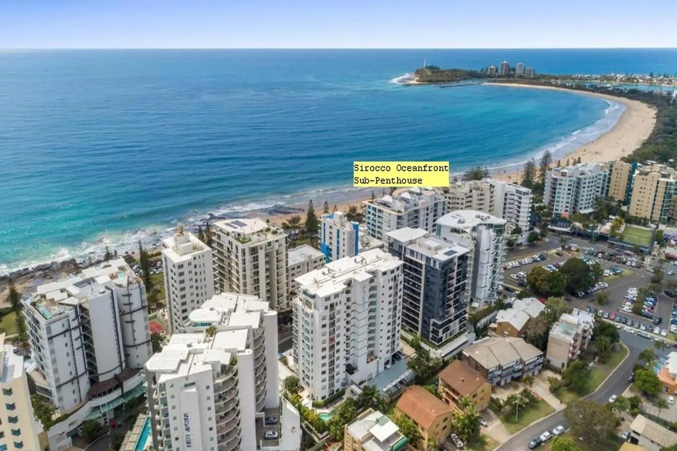 Sirocco Mooloolaba Oceanfront Luxury Sub-Penthouse 9Th Floor-Sleeps 6 Apartment